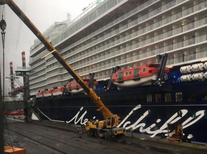 Produkteinführungsfahrt Mein Schiff 2