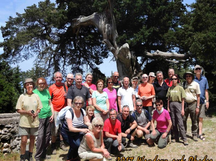 Wandergruppe Mai 2017 RHODOS