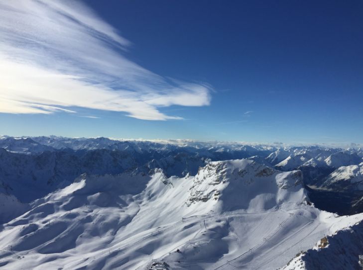 Winterurlaub an der Zugspitze