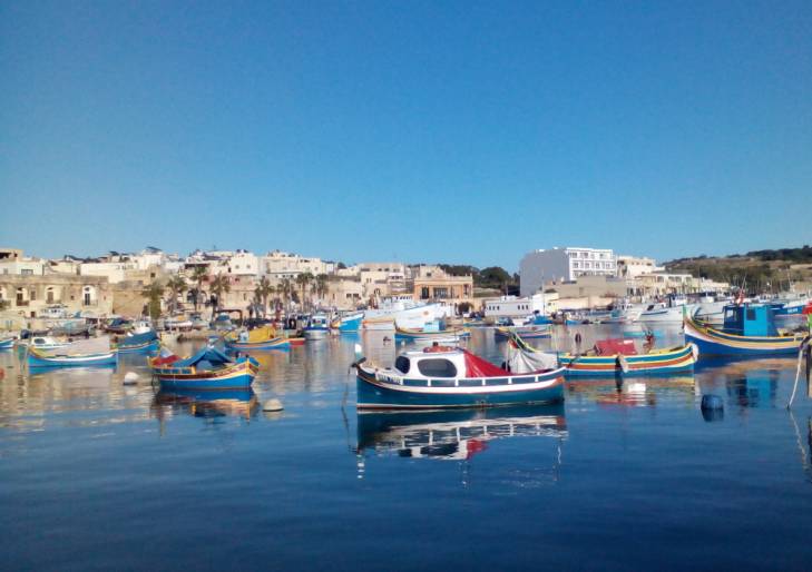 Malta-mit-Hafen Malta-mit-Hafen